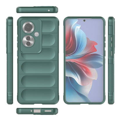 OPPO Reno11 F 5G Global Magic Shield TPU + Flannel Phone Case - Stylish, Durable, and Lightweight Protection
