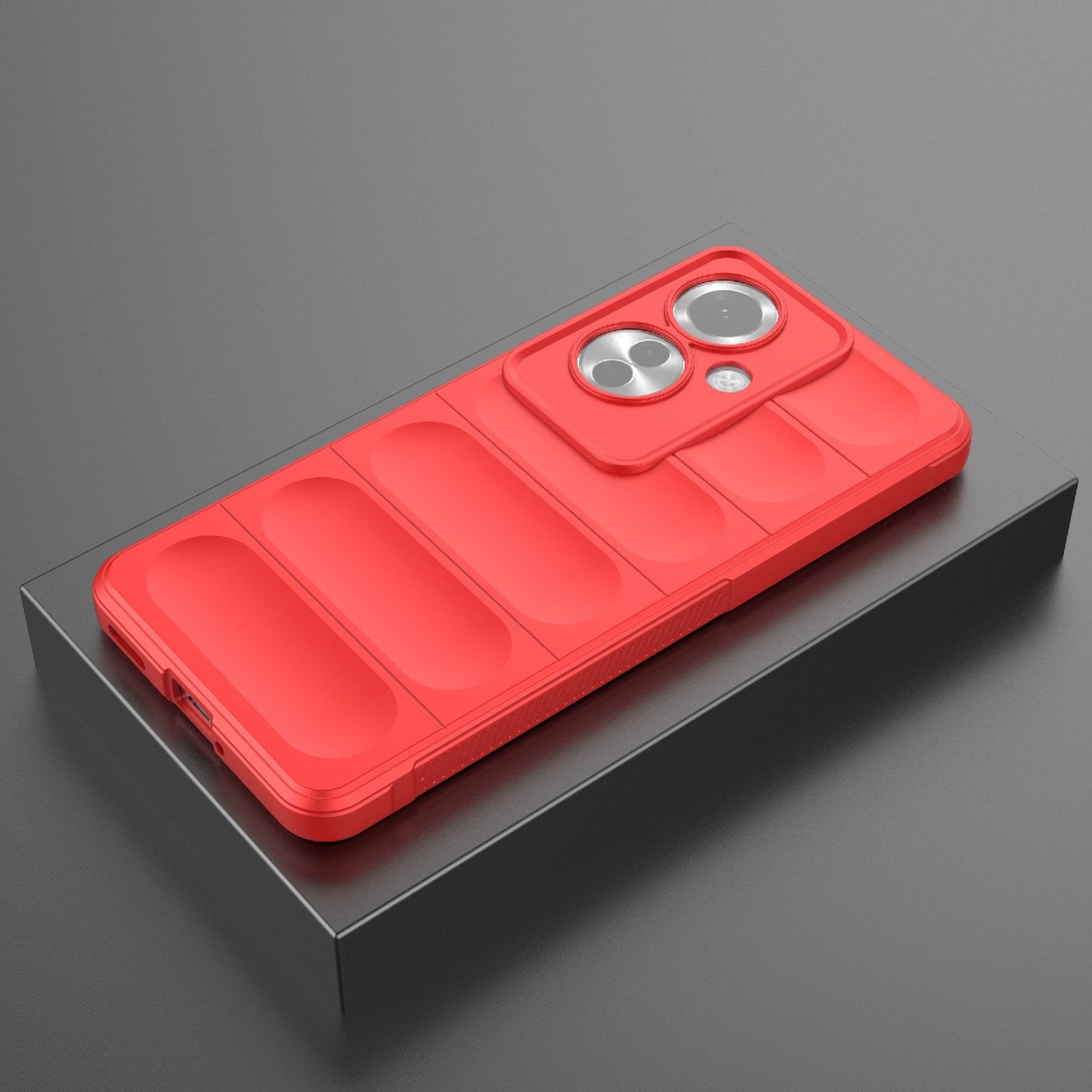 OPPO Reno11 F 5G Global Magic Shield TPU + Flannel Phone Case - Stylish, Durable, and Lightweight Protection