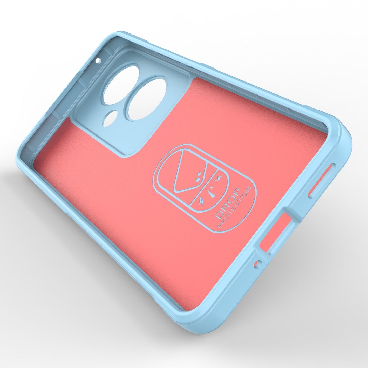 OPPO Reno11 F 5G Global Magic Shield TPU + Flannel Phone Case - Stylish, Durable, and Lightweight Protection