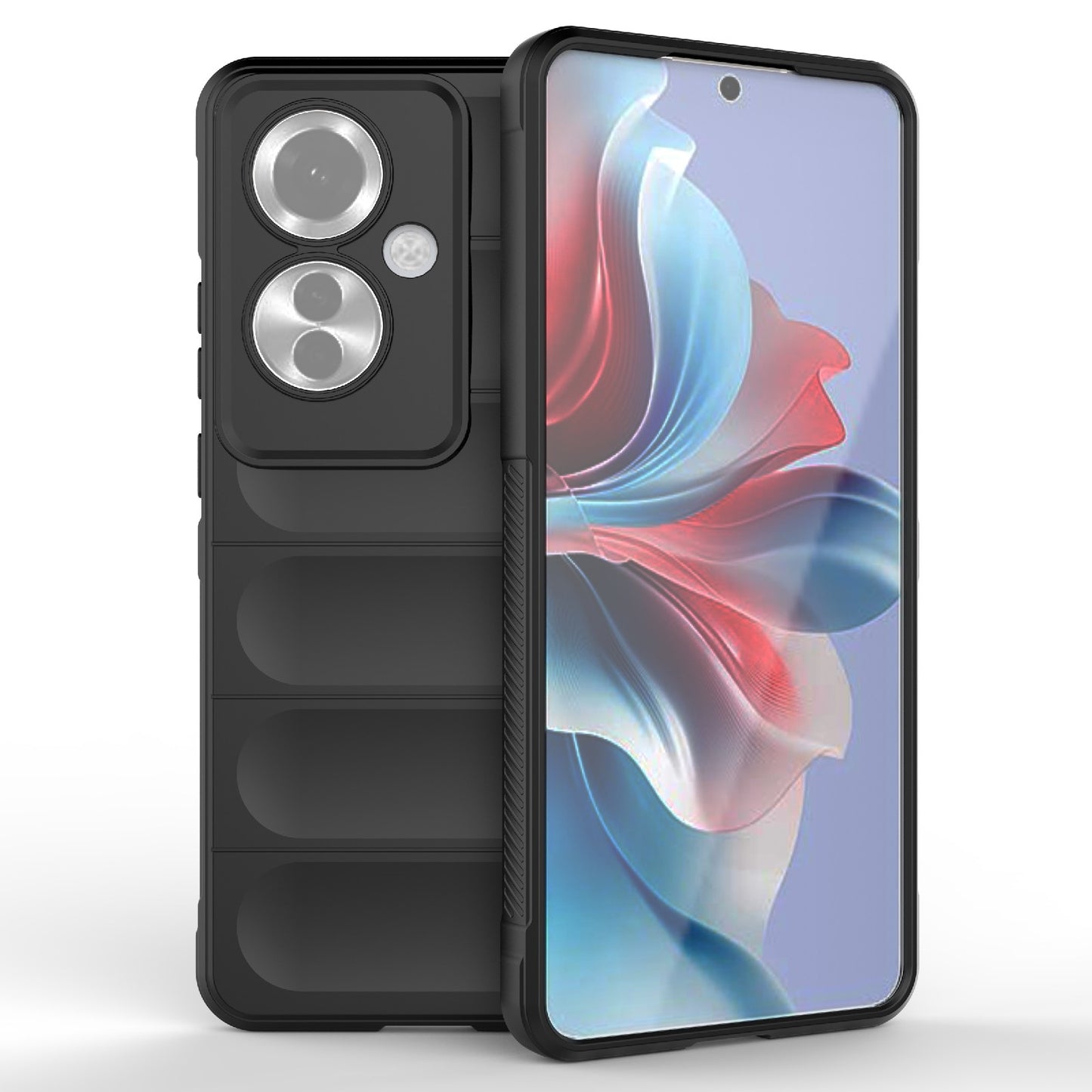OPPO Reno11 F 5G Global Magic Shield TPU + Flannel Phone Case - Stylish, Durable, and Lightweight Protection