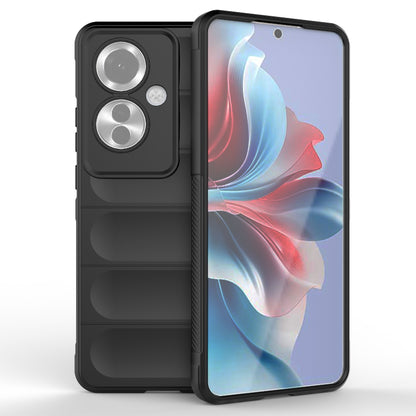 OPPO Reno11 F 5G Global Magic Shield TPU + Flannel Phone Case - Stylish, Durable, and Lightweight Protection