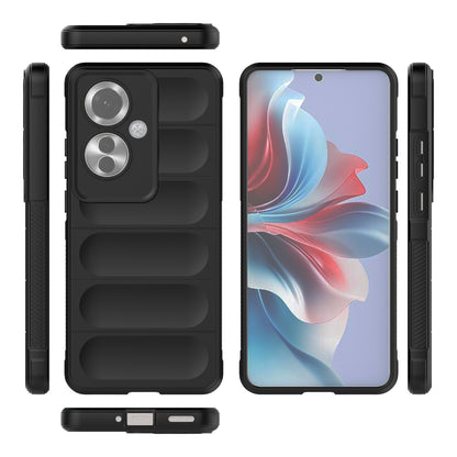 OPPO Reno11 F 5G Global Magic Shield TPU + Flannel Phone Case - Stylish, Durable, and Lightweight Protection
