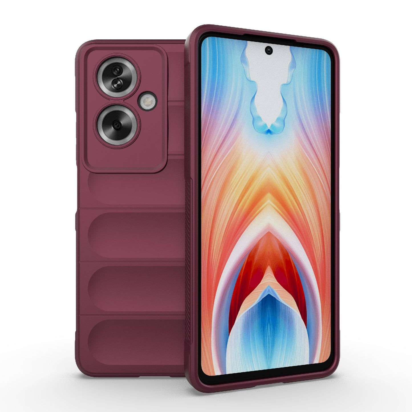 OPPO A79 5G Global Magic Shield TPU + Flannel Phone Case - Stylish, Durable, and Lightweight Protection