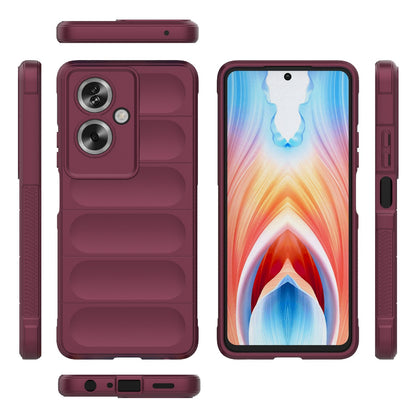 OPPO A79 5G Global Magic Shield TPU + Flannel Phone Case - Stylish, Durable, and Lightweight Protection