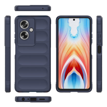 OPPO A79 5G Global Magic Shield TPU + Flannel Phone Case - Stylish, Durable, and Lightweight Protection