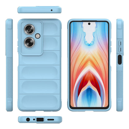 OPPO A79 5G Global Magic Shield TPU + Flannel Phone Case - Stylish, Durable, and Lightweight Protection