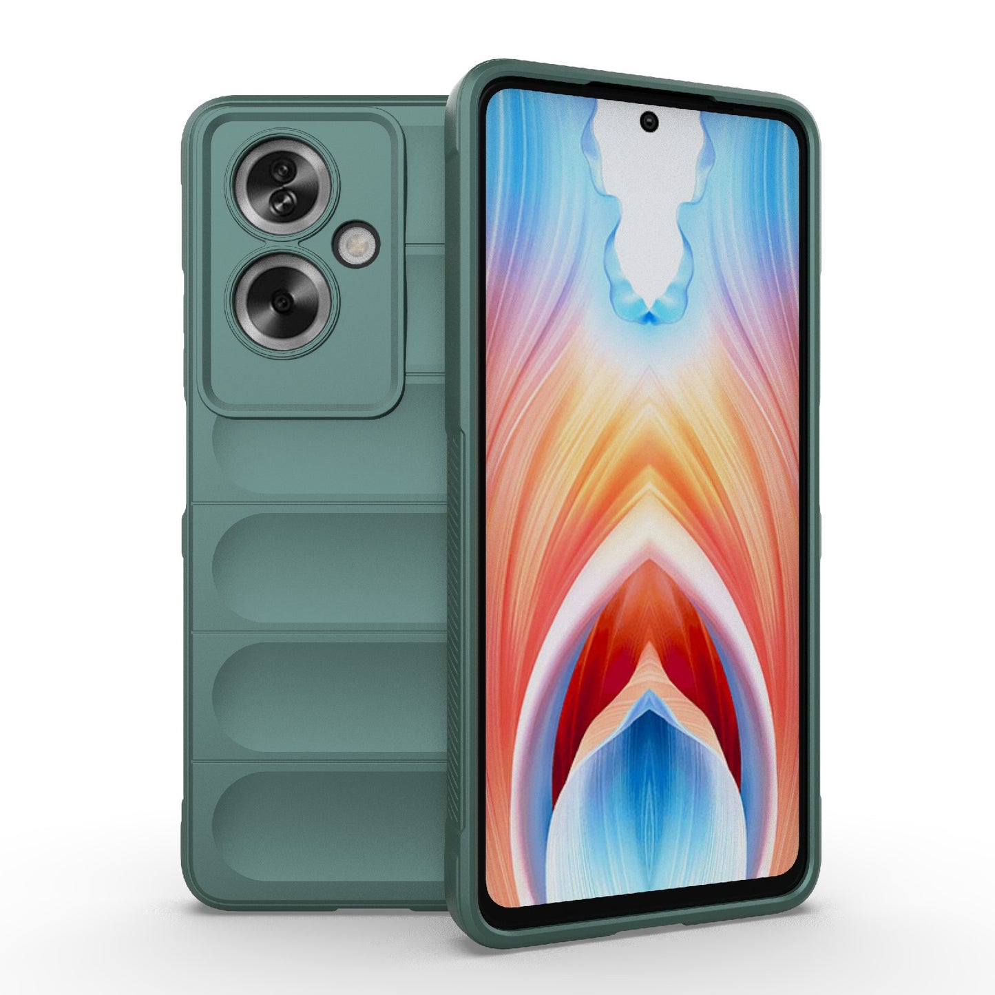 OPPO A79 5G Global Magic Shield TPU + Flannel Phone Case - Stylish, Durable, and Lightweight Protection