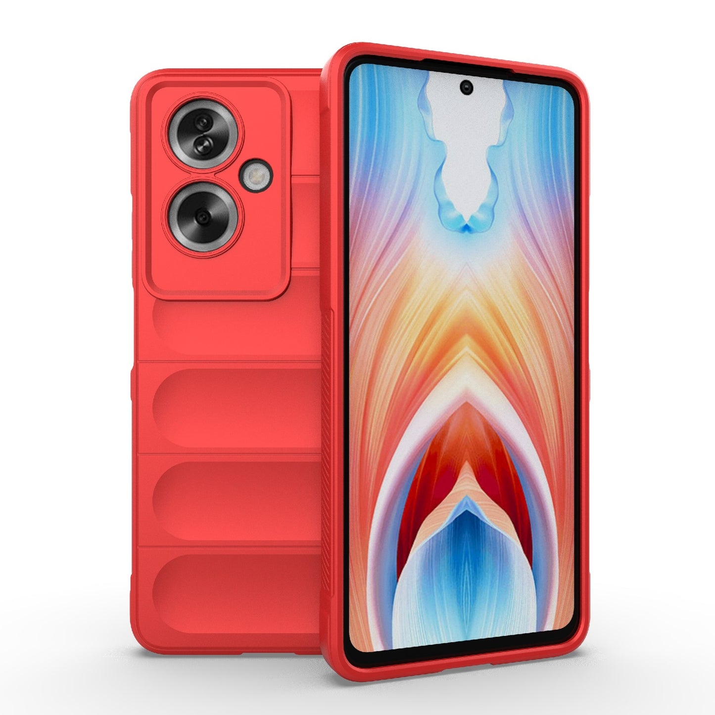 OPPO A79 5G Global Magic Shield TPU + Flannel Phone Case - Stylish, Durable, and Lightweight Protection