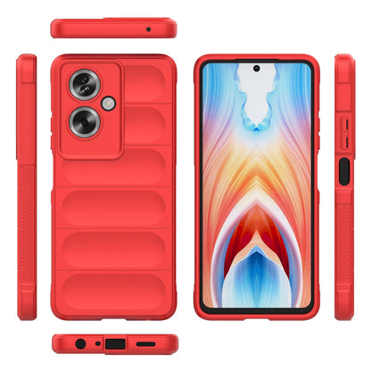 OPPO A79 5G Global Magic Shield TPU + Flannel Phone Case - Stylish, Durable, and Lightweight Protection