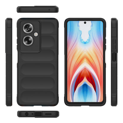 OPPO A79 5G Global Magic Shield TPU + Flannel Phone Case - Stylish, Durable, and Lightweight Protection