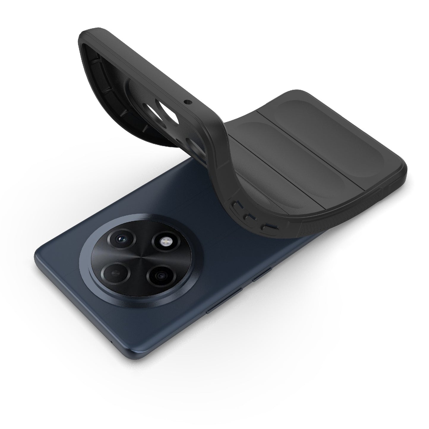 OPPO A3 Pro 5G Magic Shield TPU + Flannel Phone Case - Stylish, Durable, and Lightweight Protection