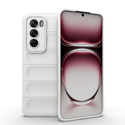 OPPO Reno12 Global Magic Shield TPU + Flannel Phone Case - Stylish, Durable, and Lightweight Protection