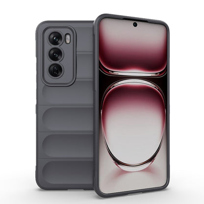 OPPO Reno12 Global Magic Shield TPU + Flannel Phone Case - Stylish, Durable, and Lightweight Protection
