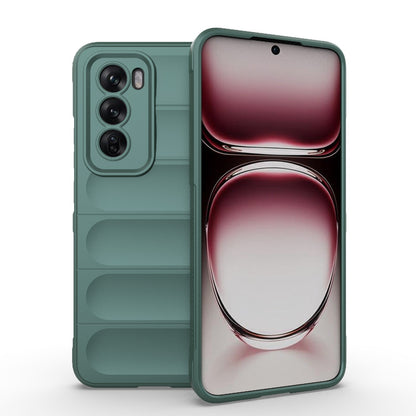 OPPO Reno12 Global Magic Shield TPU + Flannel Phone Case - Stylish, Durable, and Lightweight Protection