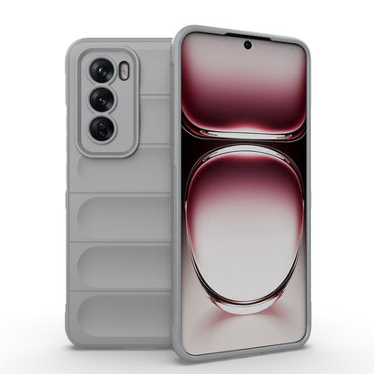 OPPO Reno12 Global Magic Shield TPU + Flannel Phone Case - Stylish, Durable, and Lightweight Protection