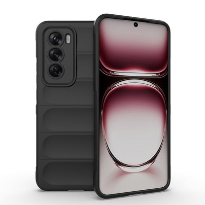 OPPO Reno12 Global Magic Shield TPU + Flannel Phone Case - Stylish, Durable, and Lightweight Protection
