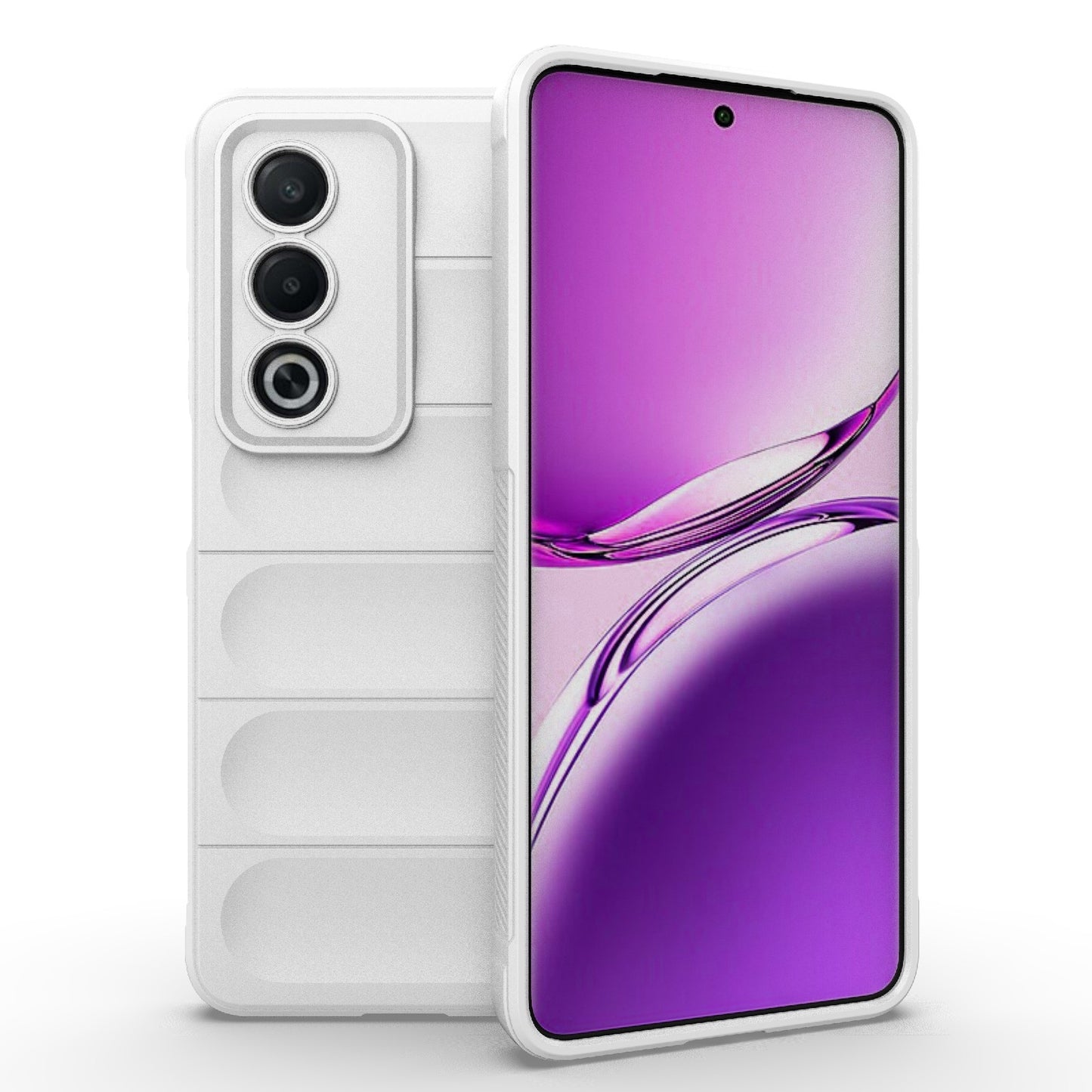 OPPO A3 Pro India Magic Shield TPU + Flannel Phone Case - Stylish, Durable, and Lightweight Protection