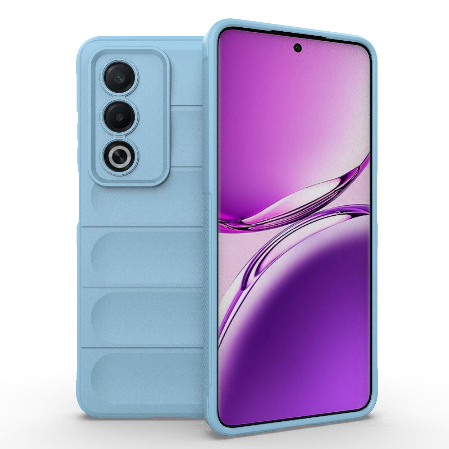 OPPO A3 Pro India Magic Shield TPU + Flannel Phone Case - Stylish, Durable, and Lightweight Protection