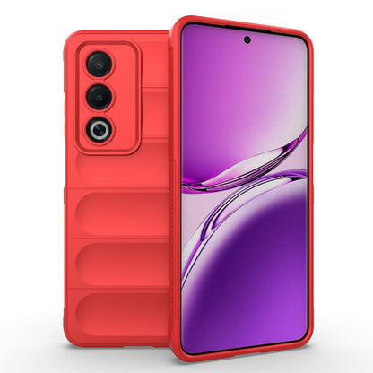 OPPO A3 Pro India Magic Shield TPU + Flannel Phone Case - Stylish, Durable, and Lightweight Protection