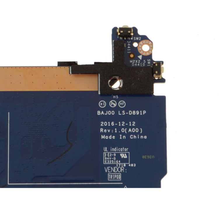 Dell Latitude 12 5285 Replacement Power Switch Small Board - Fully Tested & Ready for Installation