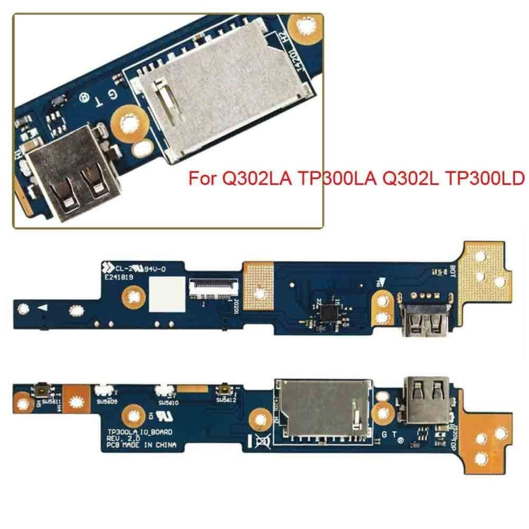 Asus TP300 Q302 Switch Button Small Board Replacement - Tested, Fully Functional, Professional Installation Recommended