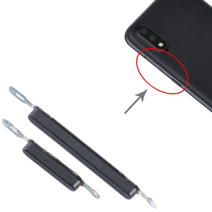 Replacement 10pcs Power & Volume Control Buttons for Samsung Galaxy M01s (SM-M01) - Black