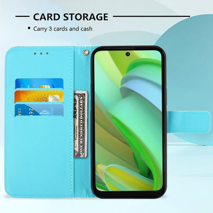 Motorola Moto G Power 2023 Leather Flip Phone Case with 3D Painted Design, Card Holder, Wallet & Stand Function - Durable Protection & Easy Access