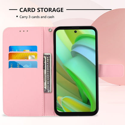 Motorola Moto G Power 2023 Leather Flip Phone Case with 3D Painted Design, Card Holder, Wallet & Stand Function - Durable Protection & Easy Access