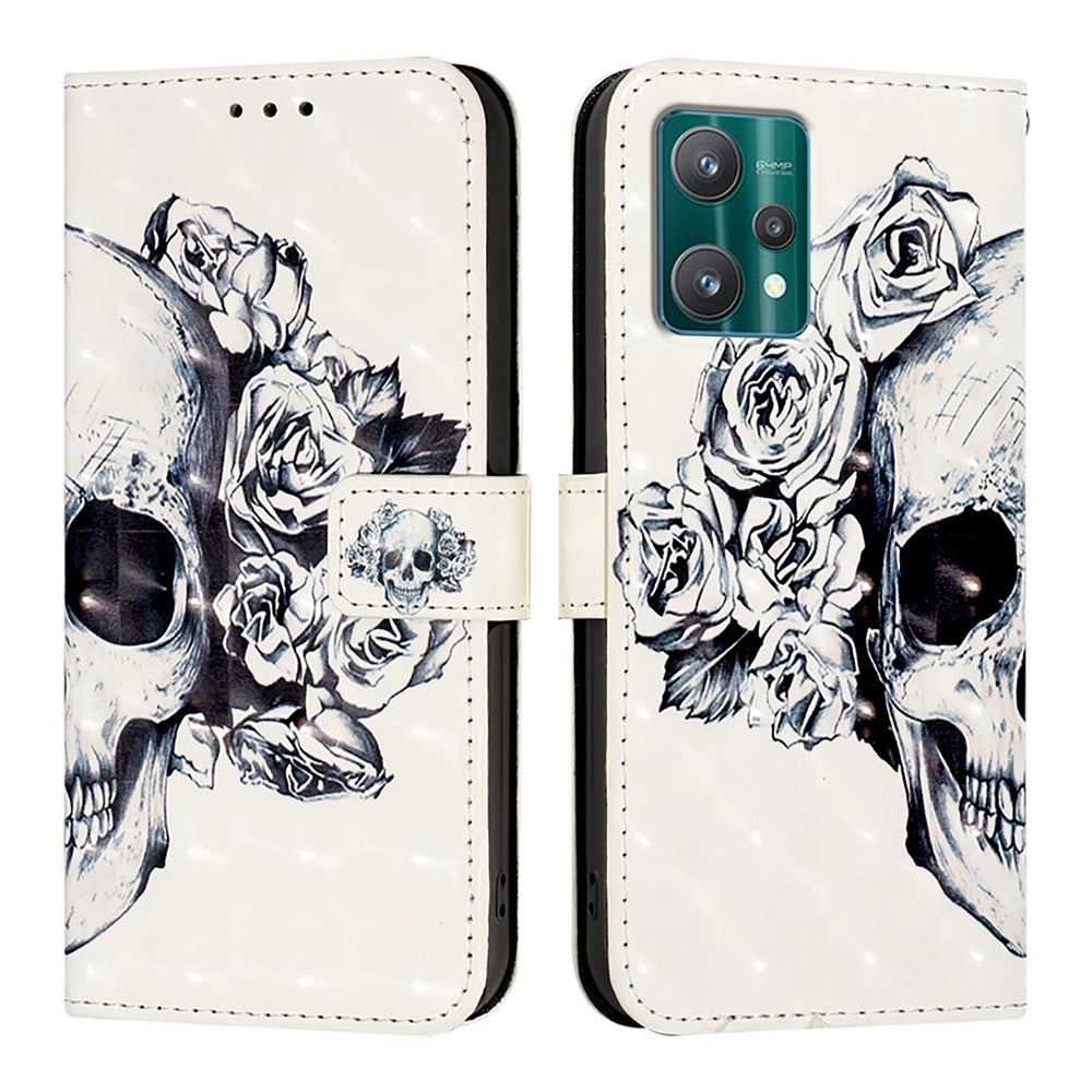 Motorola Moto X40 Leather Flip Phone Case with 3D Painted Design, Card Holder, Wallet & Stand Function - Durable Protection & Easy Access