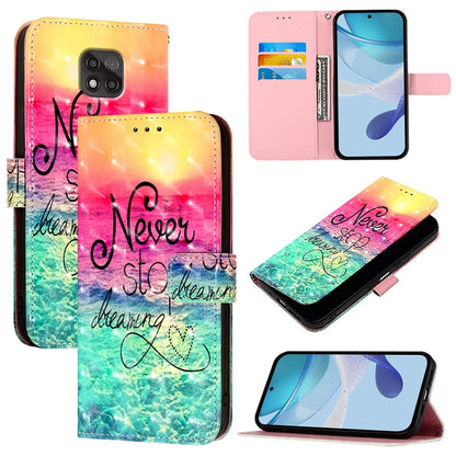 Motorola Moto G Power 2021 Leather Flip Phone Case with 3D Painted Design, Card Holder, Wallet & Stand Function - Durable Protection & Easy Access