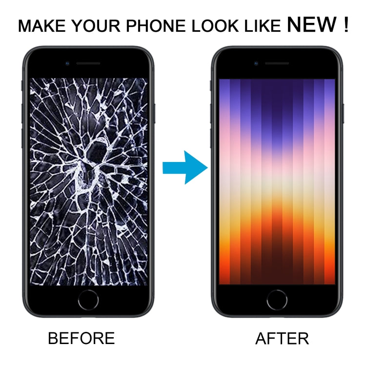 Original LCD Screen Replacement for iPhone SE 2022 - 4.7" Retina HD Display, Touch Screen Digitizer Assembly