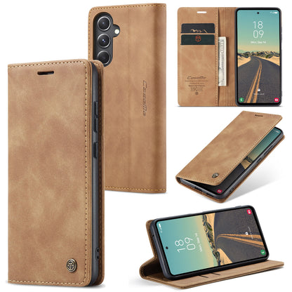 Samsung Galaxy S23 FE 5G Leather Wallet Case - Flip Cover with Card Slots, Elegant & Durable