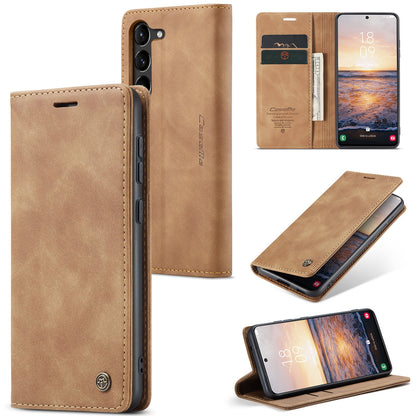 Samsung Galaxy S24 5G Elegant Leather Case with Horizontal Flip, Card Slots & Wallet