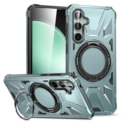 Samsung Galaxy A15 MagSafe Shockproof Case - Magnetic Ring Holder, Rugged Protection, Wireless Charging Compatible