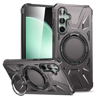 Samsung Galaxy A15 MagSafe Shockproof Case - Magnetic Ring Holder, Rugged Protection, Wireless Charging Compatible