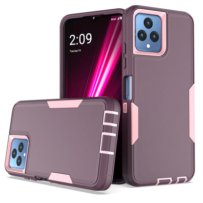 T-Mobile REVVL 6 Magnetic Dual-Layer PC and TPU Case with 2mm Screen & Camera Protection, Anti-Slip & Dust-Resistant