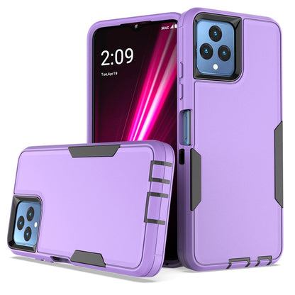 T-Mobile REVVL 6 Magnetic Dual-Layer PC and TPU Case with 2mm Screen & Camera Protection, Anti-Slip & Dust-Resistant