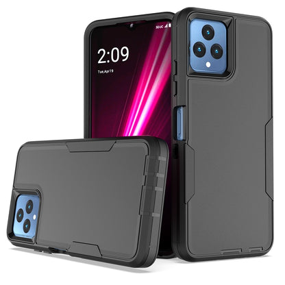 T-Mobile REVVL 6 Magnetic Dual-Layer PC and TPU Case with 2mm Screen & Camera Protection, Anti-Slip & Dust-Resistant