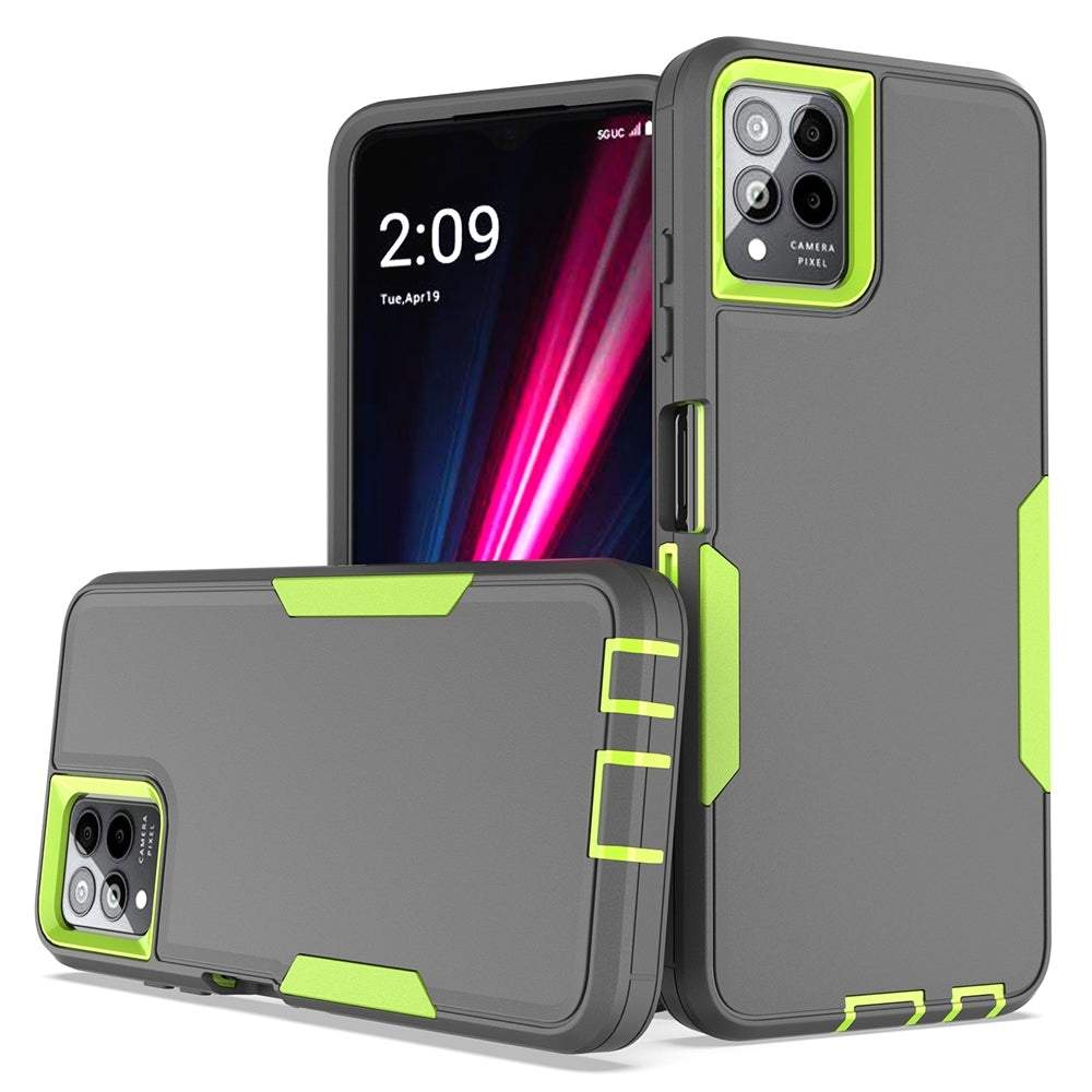 T-Mobile REVVL 6 Pro Magnetic Dual-Layer PC and TPU Case with 2mm Screen & Camera Protection, Anti-Slip & Dust-Resistant