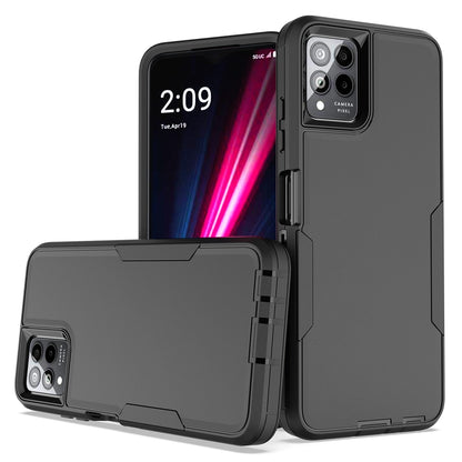 T-Mobile REVVL 6 Pro Magnetic Dual-Layer PC and TPU Case with 2mm Screen & Camera Protection, Anti-Slip & Dust-Resistant