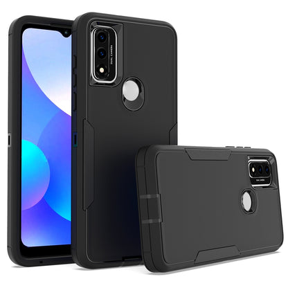 Motorola G Pure 2021 Magnetic Dual-Layer PC and TPU Case with 2mm Screen & Camera Protection, Anti-Slip & Dust-Resistant