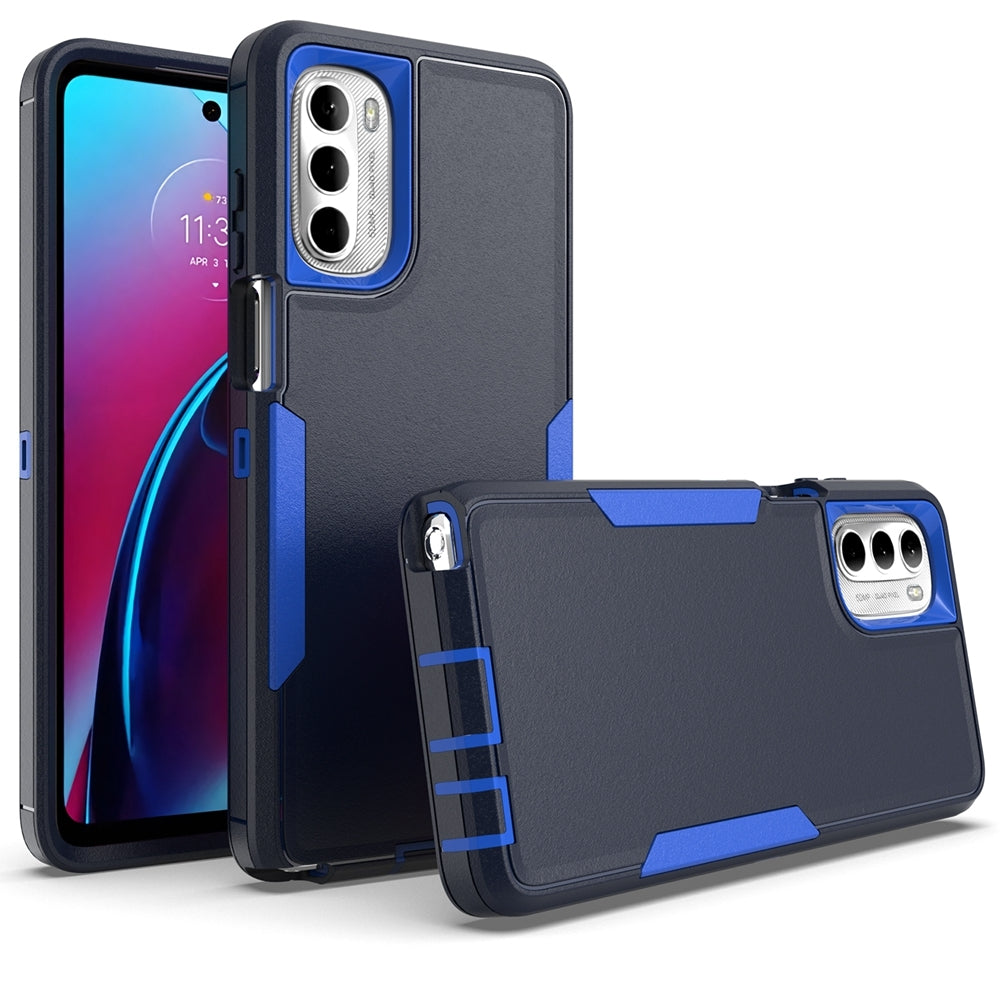 Motorola Moto G Stylus 2022 4G Magnetic Dual-Layer PC and TPU Case with 2mm Screen & Camera Protection, Anti-Slip & Dust-Resistant