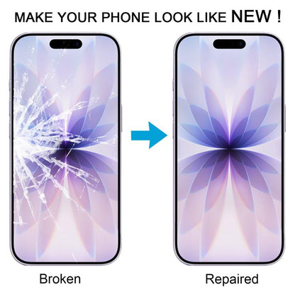 iPhone 17 Front Screen Outer Glass Lens Replacement with OCA Adhesive - Compatible, Easy Install, Durable