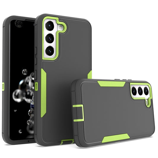 Samsung Galaxy S22 5G Magnetic Dual-Layer PC and TPU Case with 2mm Screen & Camera Protection, Anti-Slip & Dust-Resistant