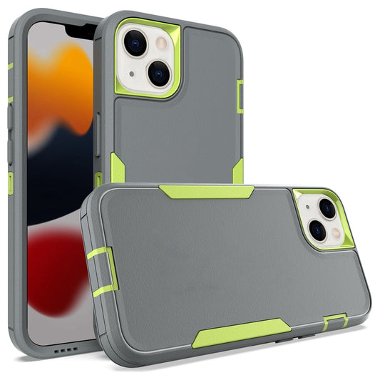 iPhone 13 Magnetic Dual-Layer PC and TPU Case with 2mm Screen & Camera Protection, Anti-Slip & Dust-Resistant