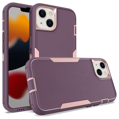 iPhone 13 Magnetic Dual-Layer PC and TPU Case with 2mm Screen & Camera Protection, Anti-Slip & Dust-Resistant