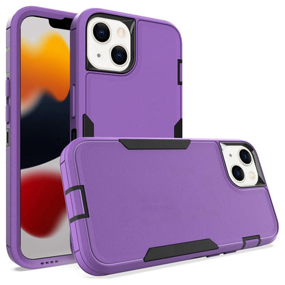 iPhone 13 Magnetic Dual-Layer PC and TPU Case with 2mm Screen & Camera Protection, Anti-Slip & Dust-Resistant