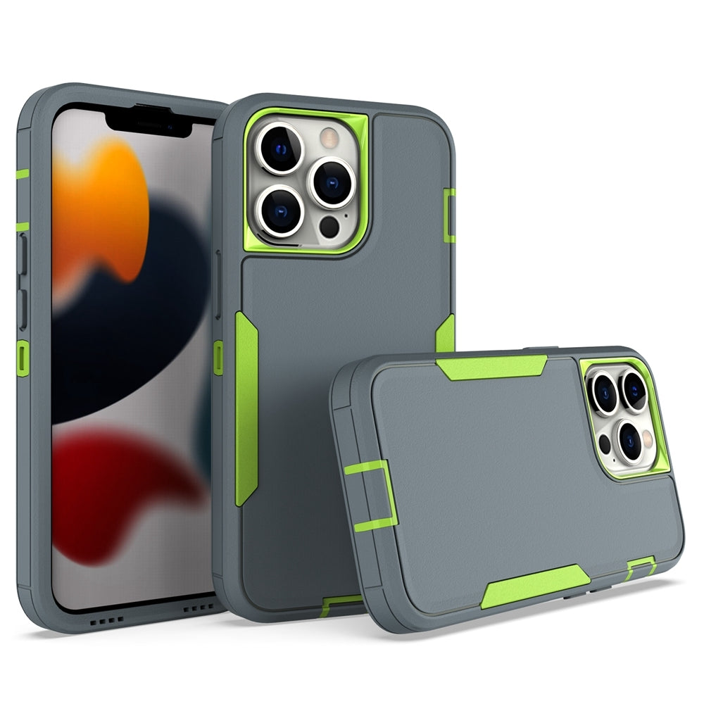 iPhone 13 Pro Magnetic Dual-Layer PC and TPU Case with 2mm Screen & Camera Protection, Anti-Slip & Dust-Resistant