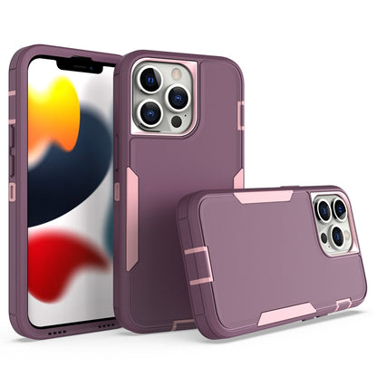 iPhone 13 Pro Magnetic Dual-Layer PC and TPU Case with 2mm Screen & Camera Protection, Anti-Slip & Dust-Resistant