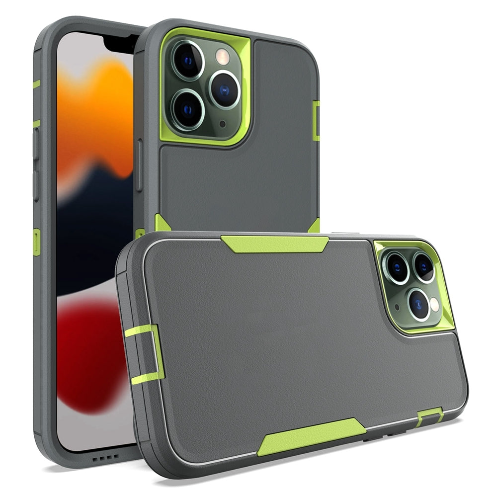 iPhone 13 Pro Max Magnetic Dual-Layer PC and TPU Case with 2mm Screen & Camera Protection, Anti-Slip & Dust-Resistant